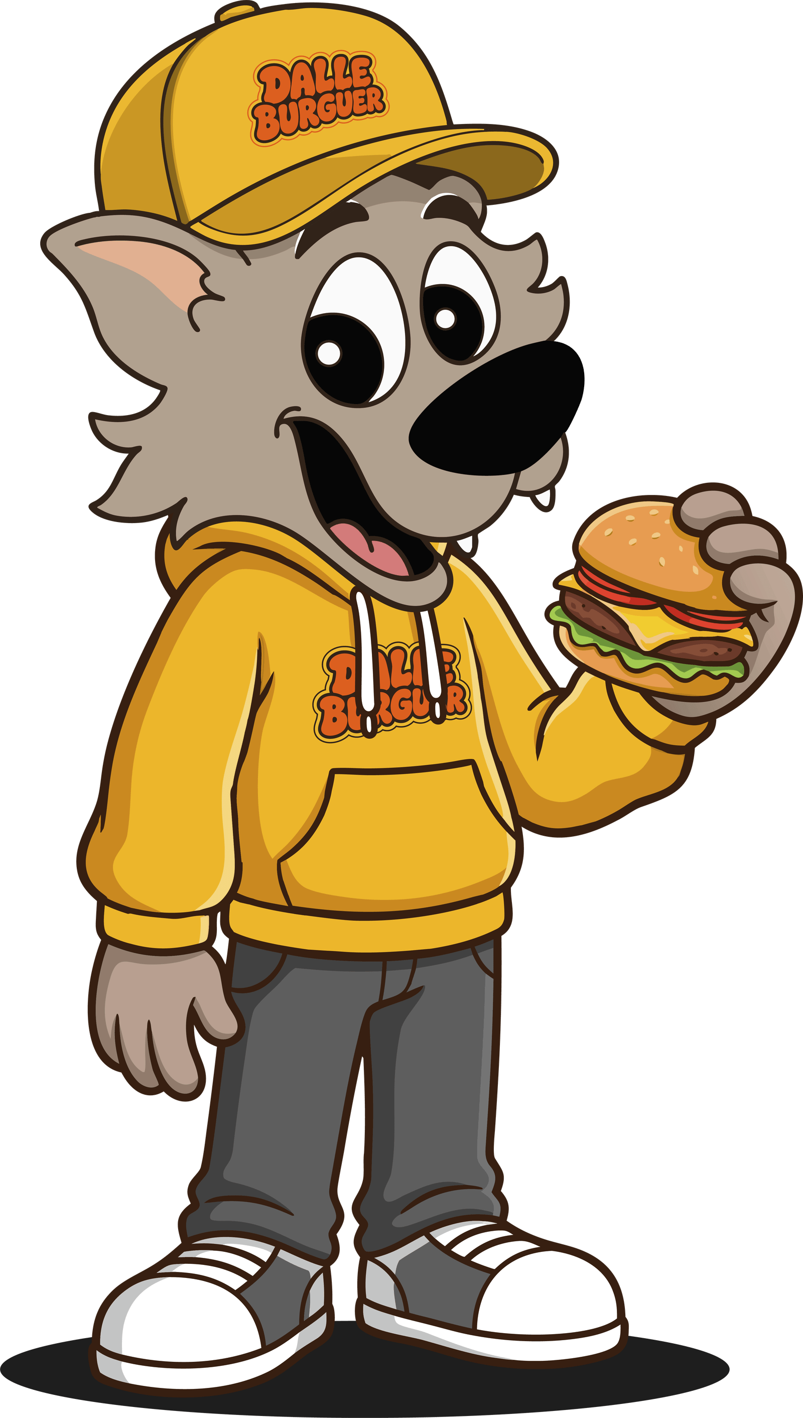 Mascote Dalle Burguer